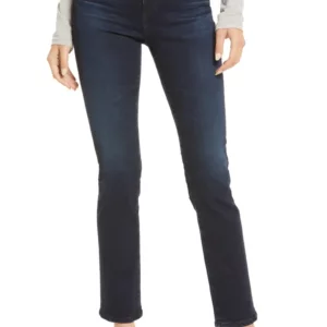 AG Mari High Waist Slim Straight Leg Jeans