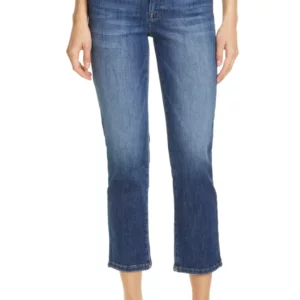 FRAME Le High Ankle Straight Leg Jeans