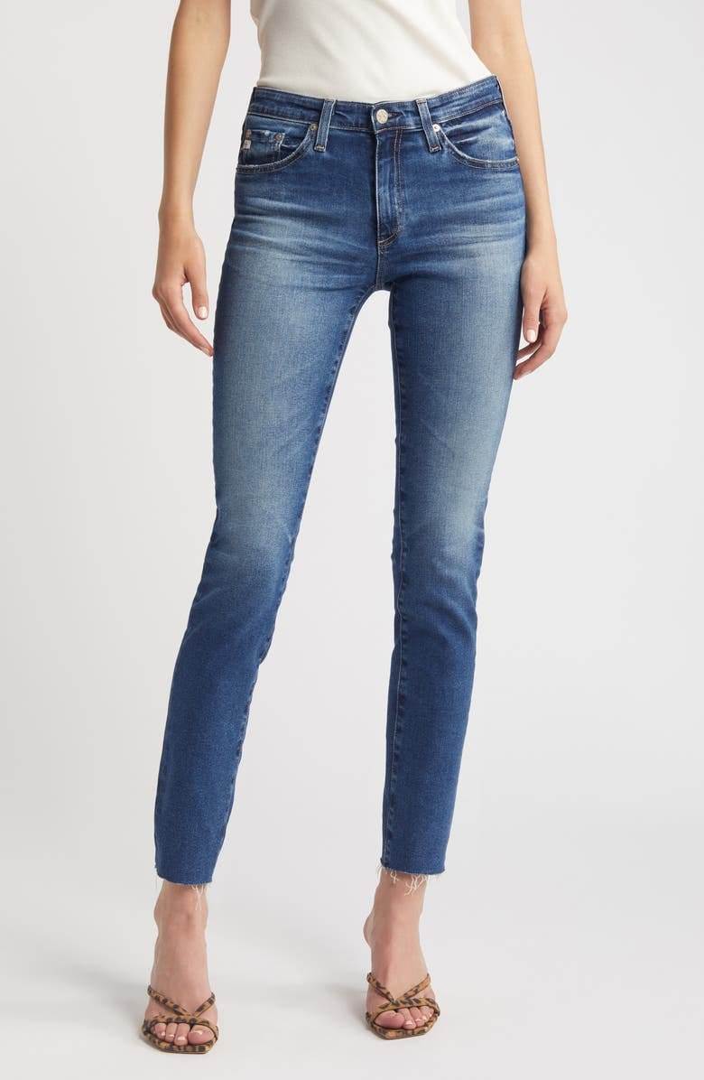 AG Prima Mid-Rise Stretch Cigarette Jeans