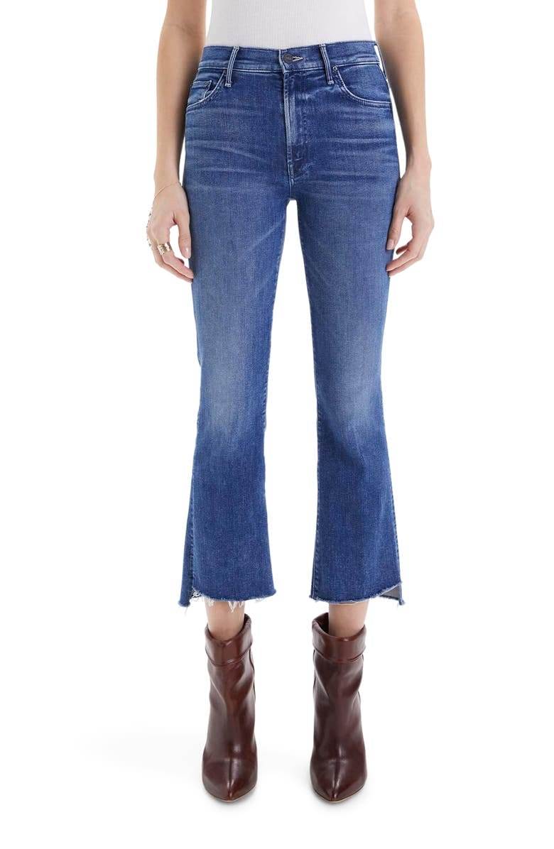 MOTHER The Insider Fray Bootcut Jeans