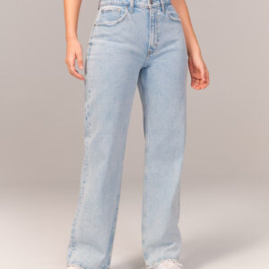 ABERCROMBIE & FITCH Curve Love High Rise 90s Relaxed Jean