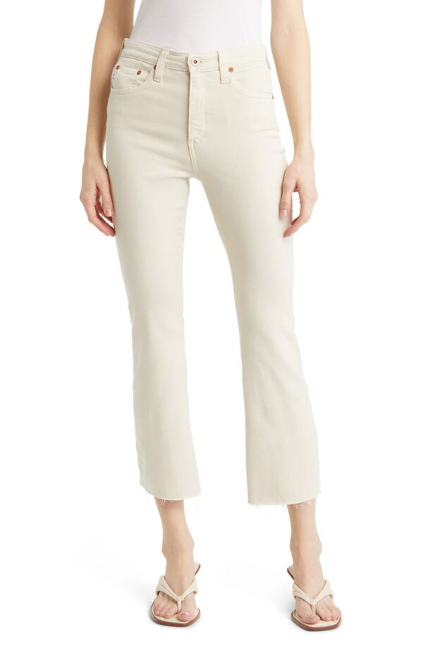 AG Farrah Crop Bootcut Jeans