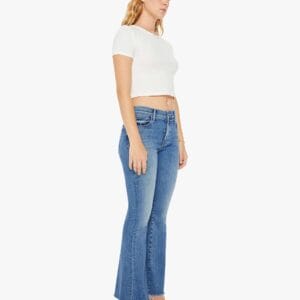 MOTHER Weekend Fray Bootcut