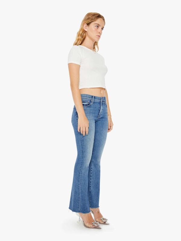 MOTHER Weekend Fray Bootcut