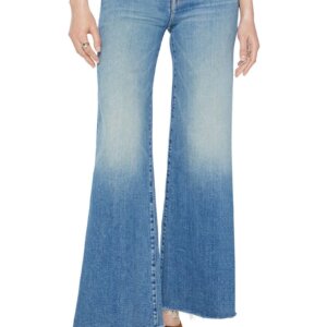 MOTHER The Hustler Roller Wide Leg Jeans