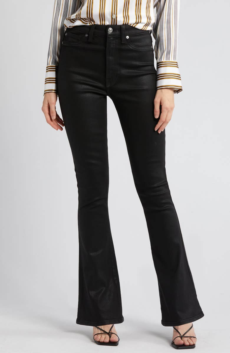 7 FOR ALL MANKIND Coated Flares