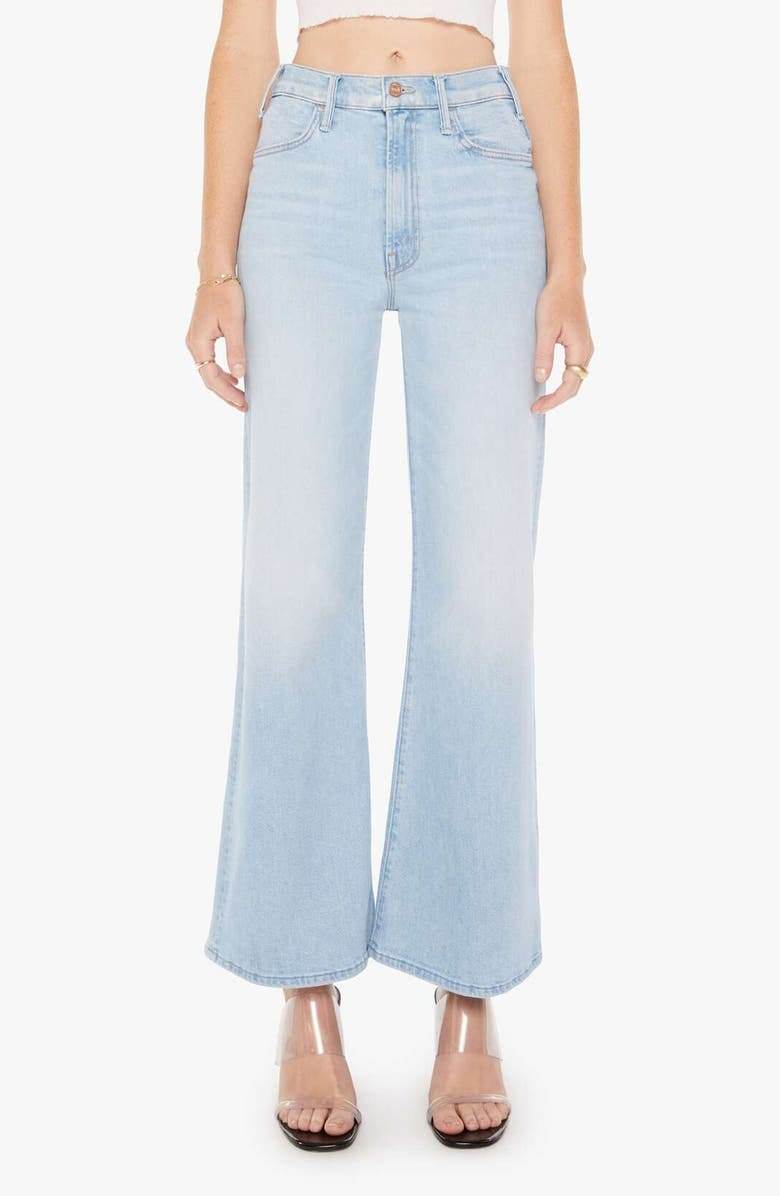 MOTHER The Hustler Roller Wide Leg Jeans