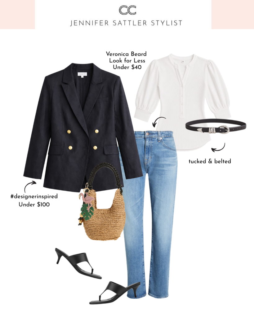 How to wear low-rise jeans over 40