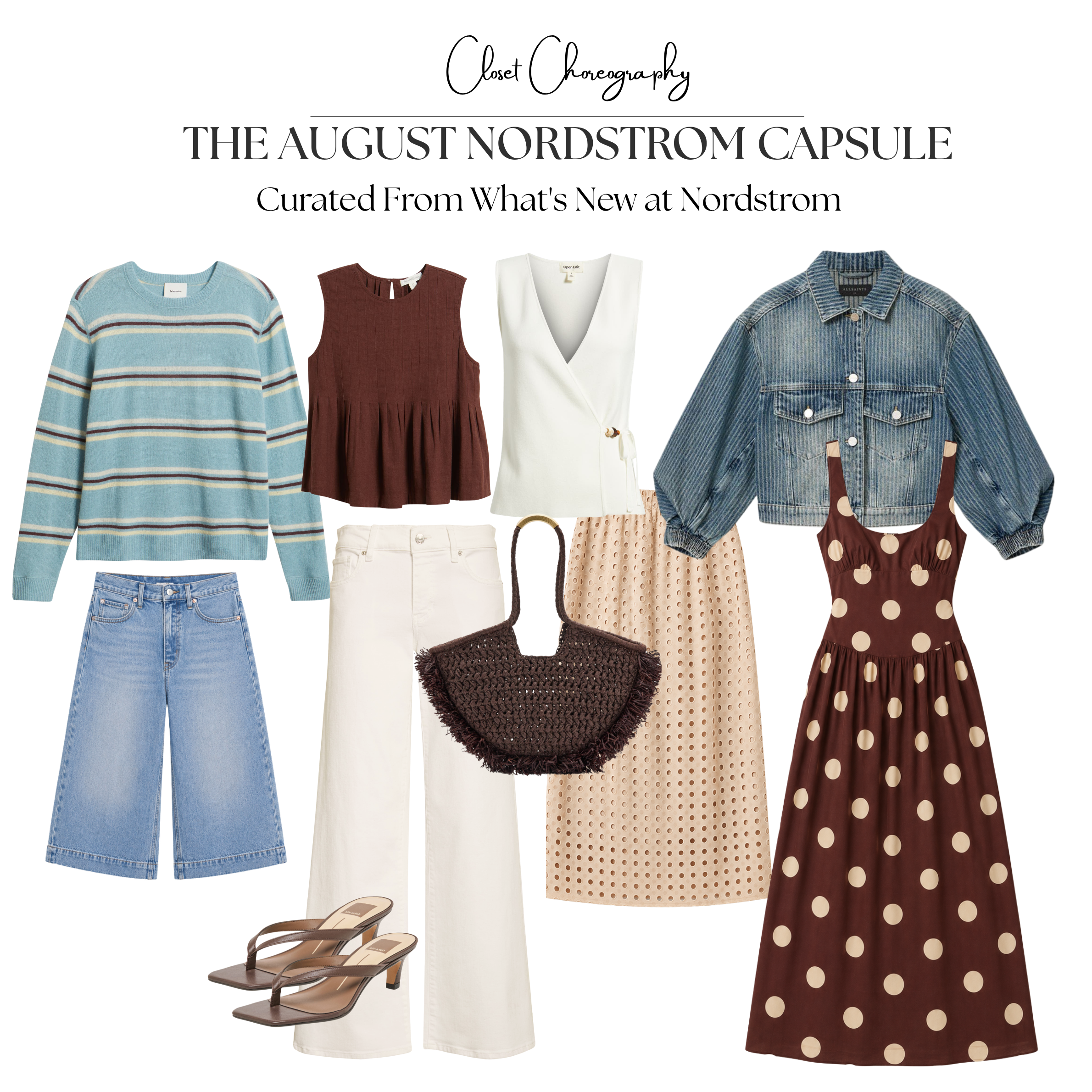 The August Nordstrom Capsule: 7 New Arrivals Worth Building Around